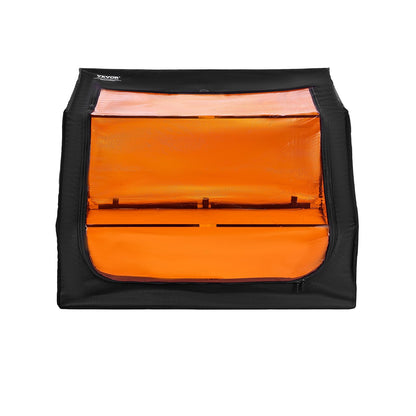 Lasergraveringslåda, 800 x 800 x 500 mm (31,5 x 31,5 x 19,6 tum), flamskyddat och brandsäkert skyddshölje, med frånluftsfläkt och rör, isolerar rök, buller och skyddar ögonen, passar de flesta lasergraveringsmaskiner