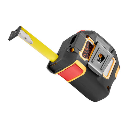2-in-1 Laser Tape Measure, 41m Rechargeable Laser Measurement Tool & 4.8m Measuring Tape with Magnetic, 4 Modes-Length, Area, Volume, Continuous,ft/in/m/ft+in Unit,for Outdoor,Decoration