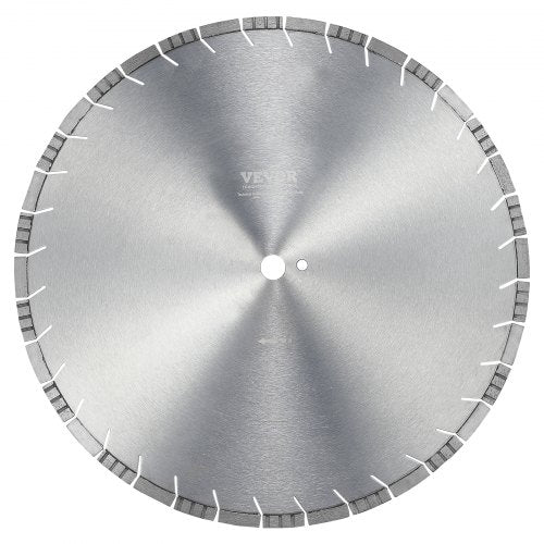 Diamond Blade, 20inch/500mm Concrete Saw Blade Wet or Dry, 0.47inch/12mm Slanted Teeth Diamond Segment Blade, Universal 1 inch/25.4 mm Center Hole Diameter, for Concrete Cement Board Tile Brick