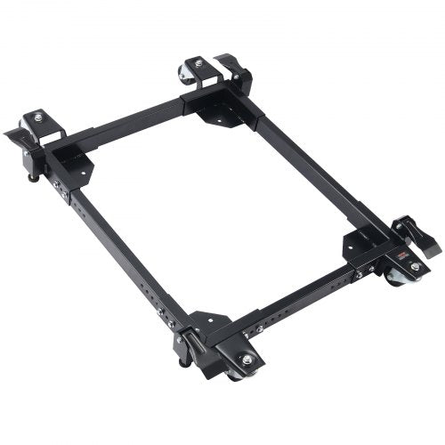 Mobile Base, 1500 lbs Capacity, Adjustable from 20" x 24.5" to 28" x 33.5", Heavy Duty Universal Mobile Base Stand with 4 Swivel Wheels, for Woodworking Equipment, Bandsaw, Power Tool, Machine