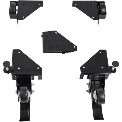 Mobile Base, 400 lbs Weight Capacity, Adjustable from 9.5" x 9.5" to Infinity, Heavy Duty Universal Mobile Base Stand with Swivel Wheels for Woodworking Equipment, Bandsaw, Power Tools, Machines