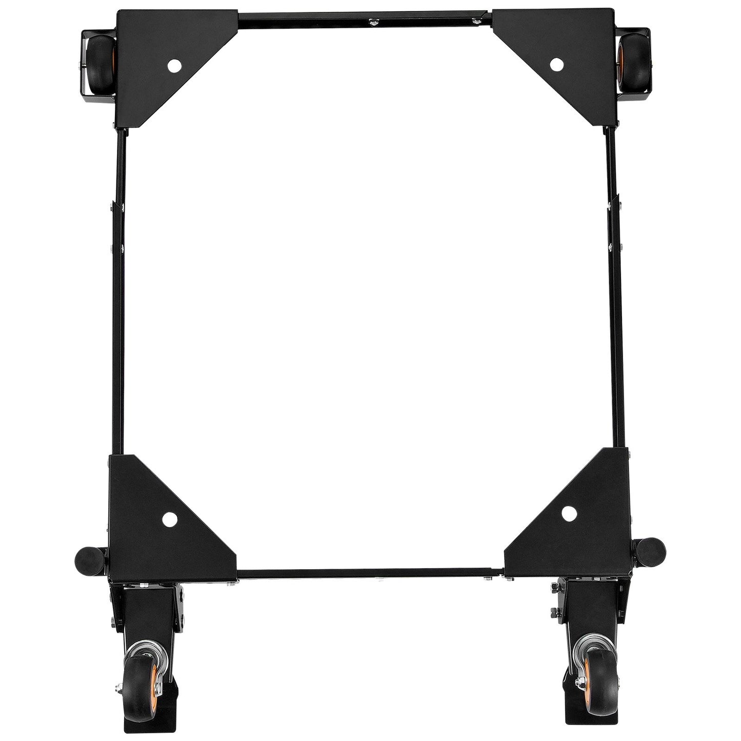 Mobile Base, 650 lbs Weight Capacity, Adjustable from 12" x 12" to 36" x 36", Heavy Duty Universal Mobile Base Stand with Swivel Wheels, for Woodworking Equipment, Bandsaw, Power Tools, Machines