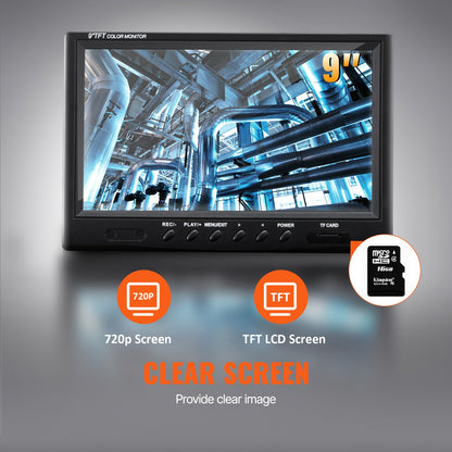 Sewer Camera Pipe Inspection Camera 22.9 cm 720p Screen Pipe Camera 119.8m