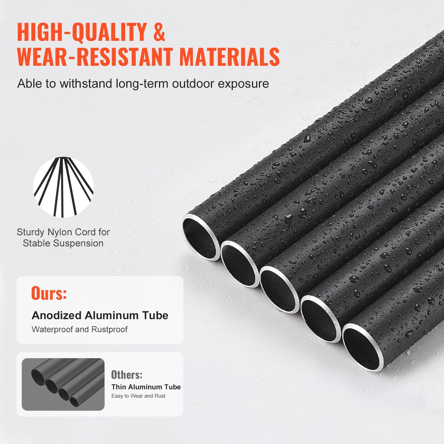 Wind Chimes for Outside, 1220 mm, Deep Tone Wind Chimes with 5 Tubes, Unique Large Memorial Wind Chimes for Anniversary, Amazing Outdoor Decor for Your Patio, Porch, Garden and Backyard, Black