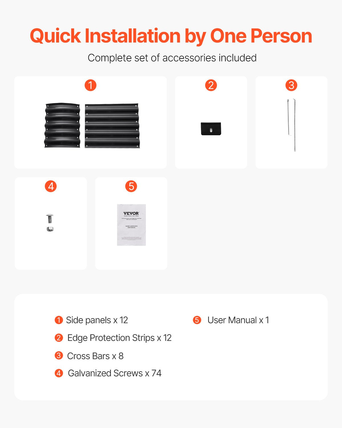 Metal Raised Garden Bed, 6.53 x 1.96 x 1.4 ft Outdoor Galvanized Planter Box, Open Bottom, Large Oval Planter Raised Bed for Gardening Vegetables, Flowers, Herbs, and Succulent Plants, Dark Gray
