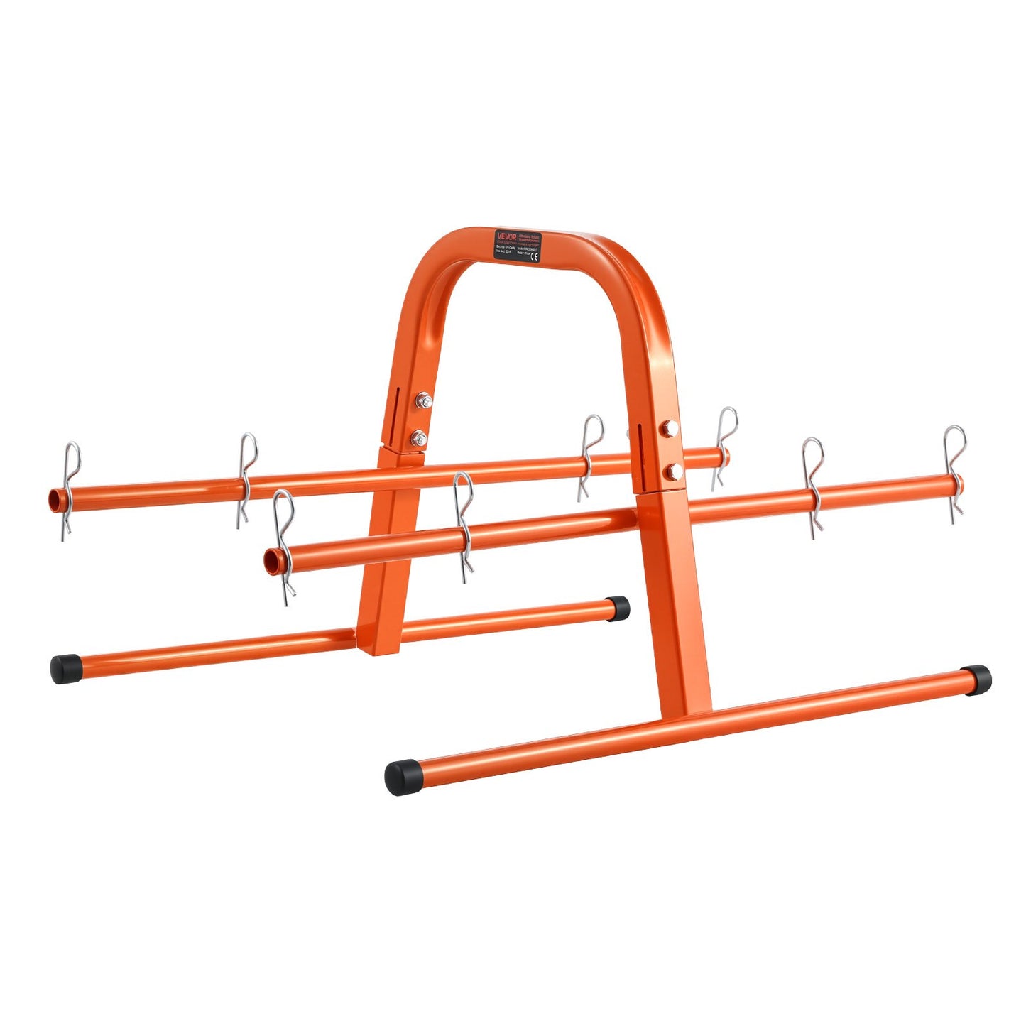 Trådrullställ, 45 kg / 100 lbs kapacitet, smart handhållen caddie, kraftig ståltrådshållare för upp till 8 spolar, MAX 240 mm / 9,45 tum diameter, enkel lyftdesign för elektrisk industriell och detaljhandelsbruk