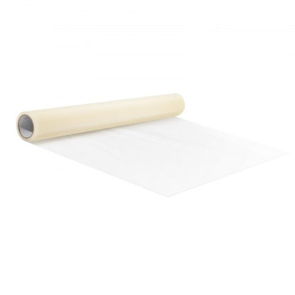 Carpet Protection Film, 24" x 100' Floor and Surface Shield with Self Adhesive Backing & Easy Installation, Polyethylene Adhesive Car Mat Protection Film Roll for Construction & Renovation