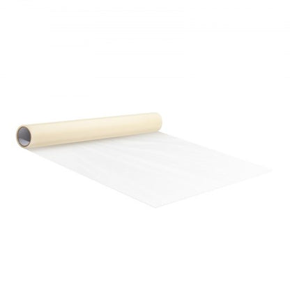 Carpet Protection Film, 24" x 200' Floor and Surface Shield with Self Adhesive Backing & Easy Installation, Polyethylene Adhesive Car Mat Protector Roll for Construction & Renovation