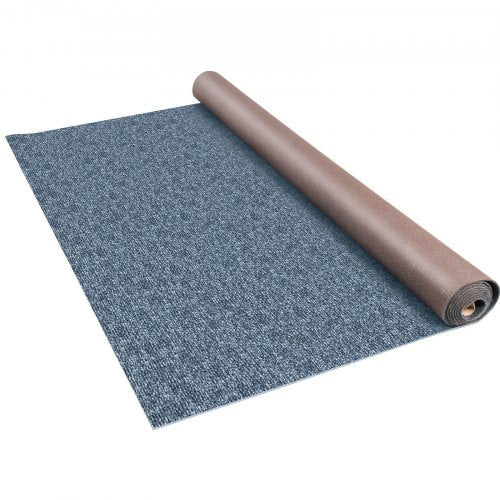 Marine Carpet 182.9x396.2 cm Boat Carpet Rugs Indoor Outdoor Rugs for Patio Deck Anti-Slide TPR Water-proof Back Cut Outdoor Marine Carpeting Easy Clean Outdoor Carpet Roll Entryway Porch (182.9x396.2 cm, Gray)