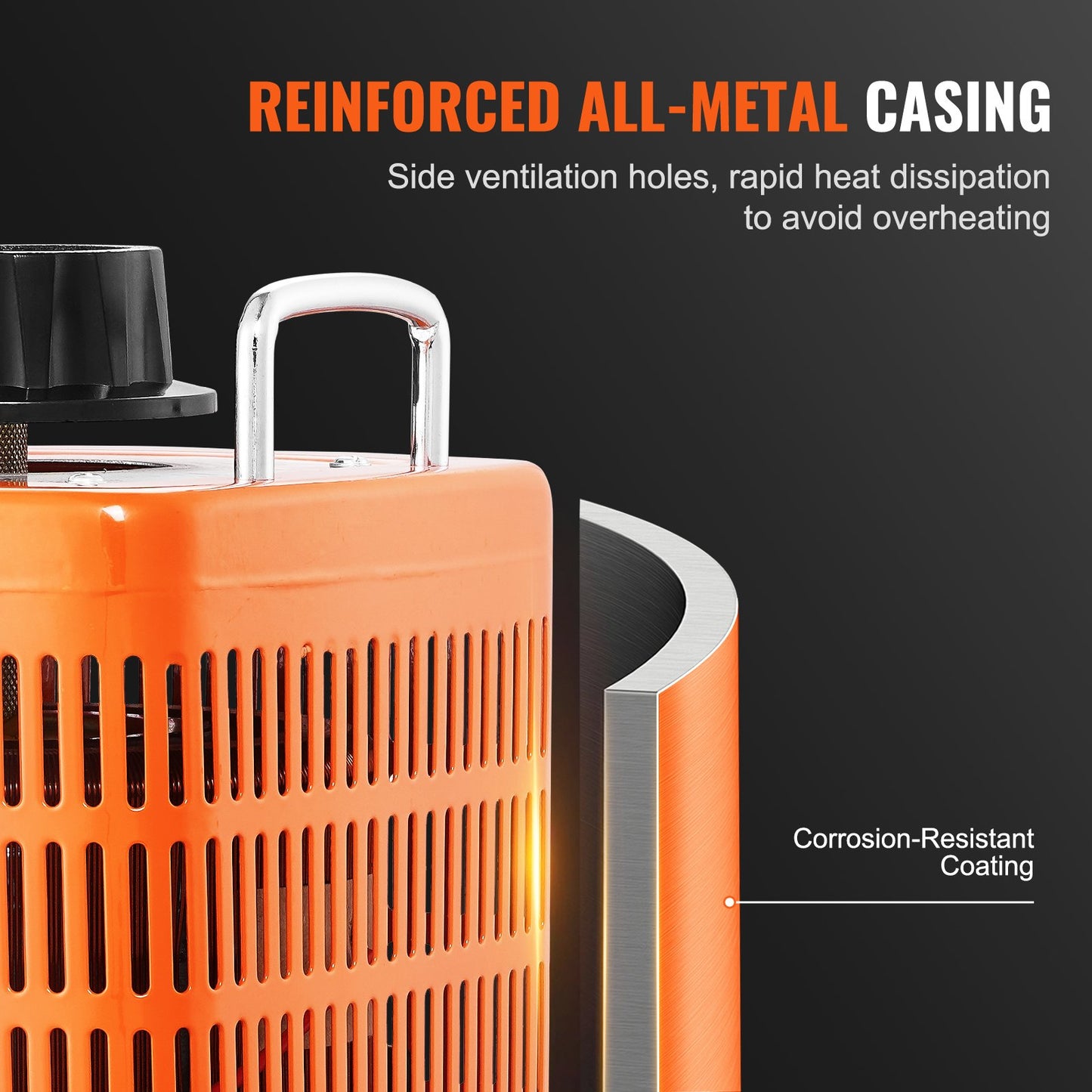 2000VA automatisk variabel spänningstransformator, 6,6 Amp, 230V ingång 0-300V utgång AC spänningsregulator, med LCD-display 4 extra säkringar termisk kontrollbrytare för hemmakontor, CE-certifierad