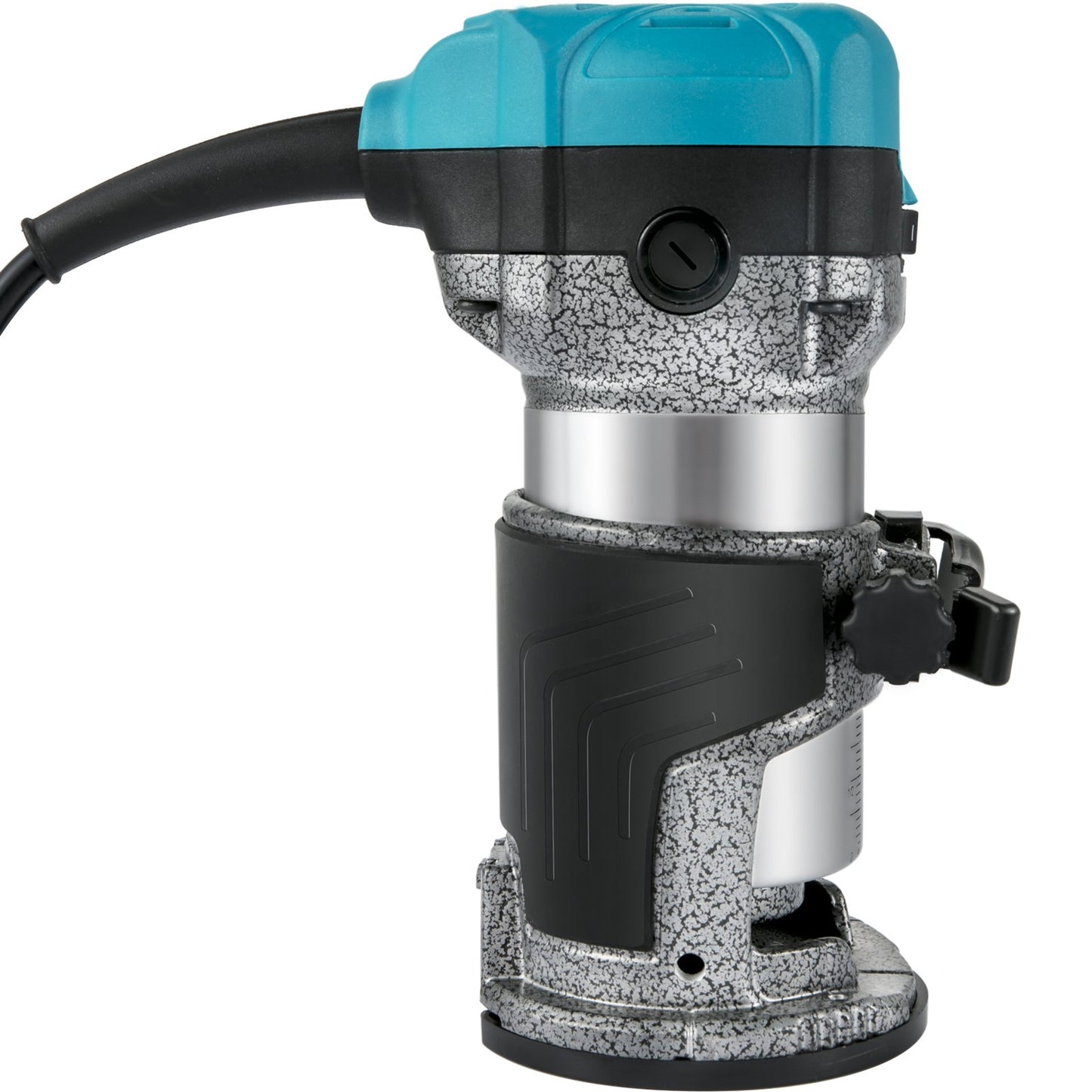 Router Tool, 710W Wood Router, Router for Woodworking with Three Router Collets, Wood Router Tool with Fixed Base, Woodworking Router with Aluminum Shell and 13000 - 33000 r/min Rotating Speed