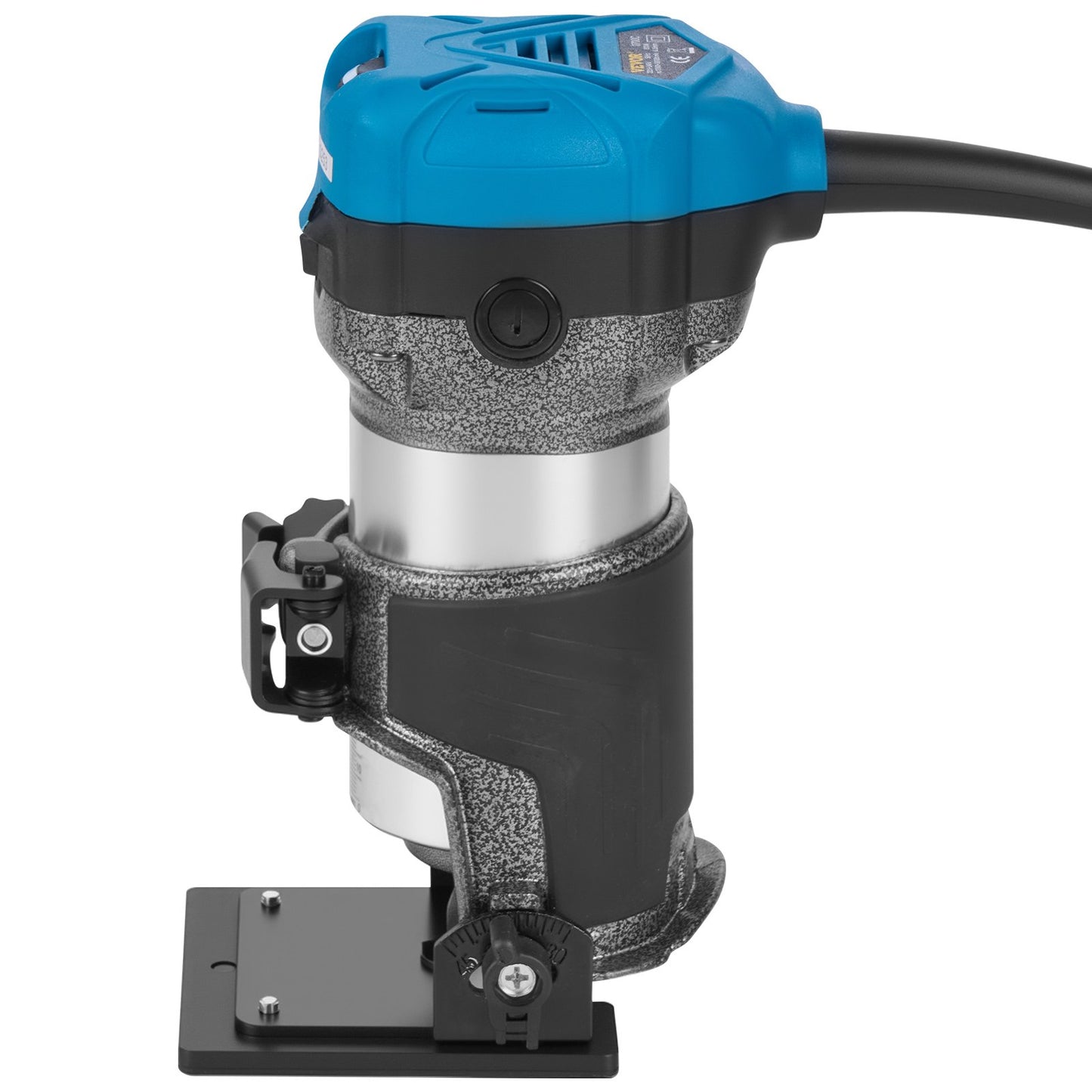 Wood Trimmer Wood Router Tool Kit Electric Hand Trimmer Wood Laminator Router Tool 710W Max Torque 30,000RPM Variable Speed Compact Router Kit with 4 Bases