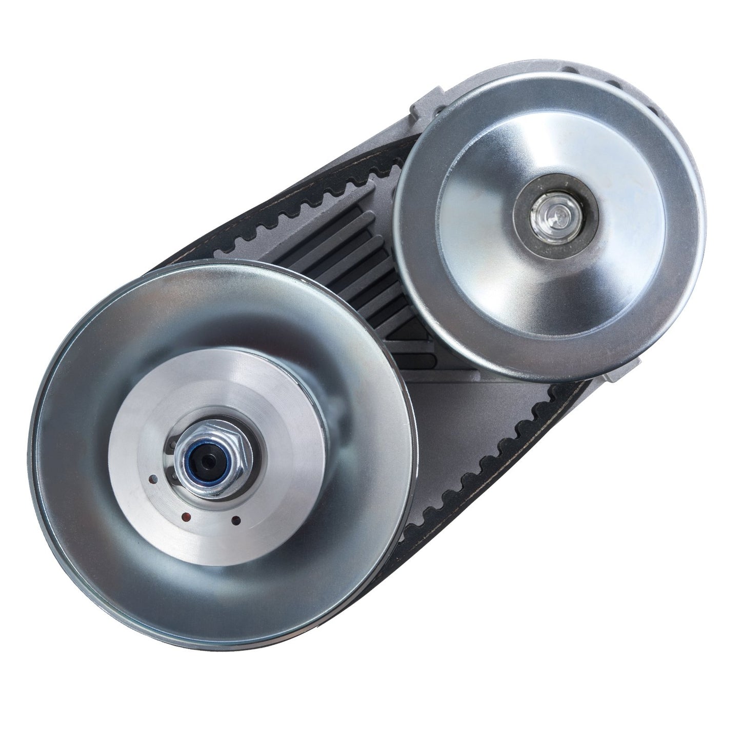 Drivkoppling, 2-8 hk motor, 2000 varv/min höghållfast drivkoppling med asymmetriskt designade hjul och robust gummirem, robust och hållbar koppling med kompletta tillbehör, passar olika motorer.