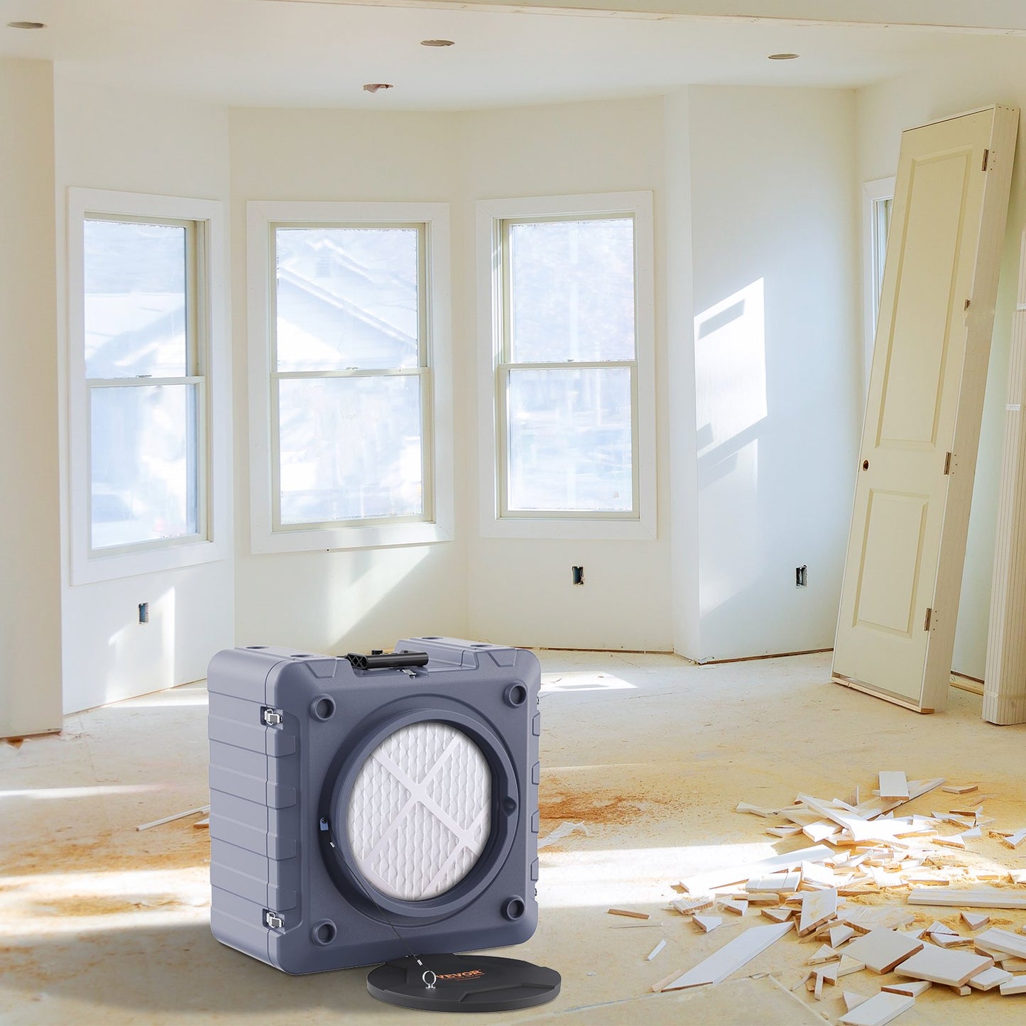 Air Purifier with 3 Stage Stackable Negative Air Machine 550 CFM