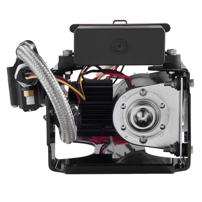 Air Shock Controller Kit, 12V 100PSI Wireless On Board Air Compressor System, App or Remote Control Air Ride Suspension Compressor Kit with Single Path System, Inflator & Air Line for Truck Van