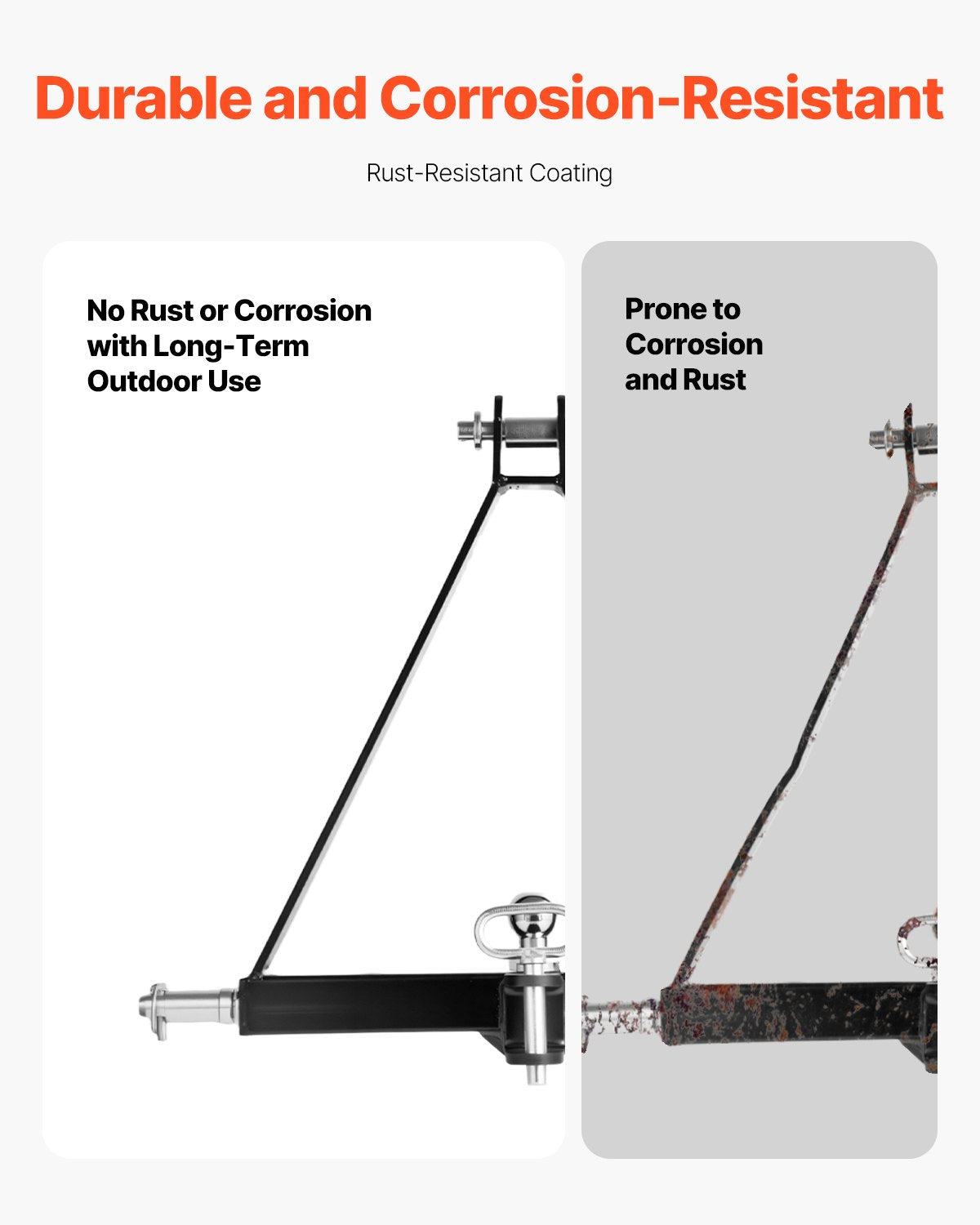 3-punktsfäste med 2-tums fäste, 3-punkts snabbfäste, kapacitet på 6 000 lbs, dragstångsadapter för kraftig traktor, kompatibel med Kubota, Mahindra, John Deere, Massey Ferguson