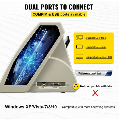 Vinyl Cutter 28 Inch Vinyl Cutter Machine 720mm Paper Feed Vinyl Plotter Cutter Machine with Sturdy Floor Stand for Cutting Paper White