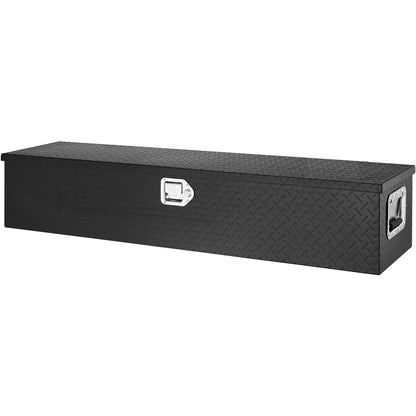 121.9x38.1x38.1 cm Heavy Duty Aluminum Bar Tread Tool Box for Pick Up Truck Bed