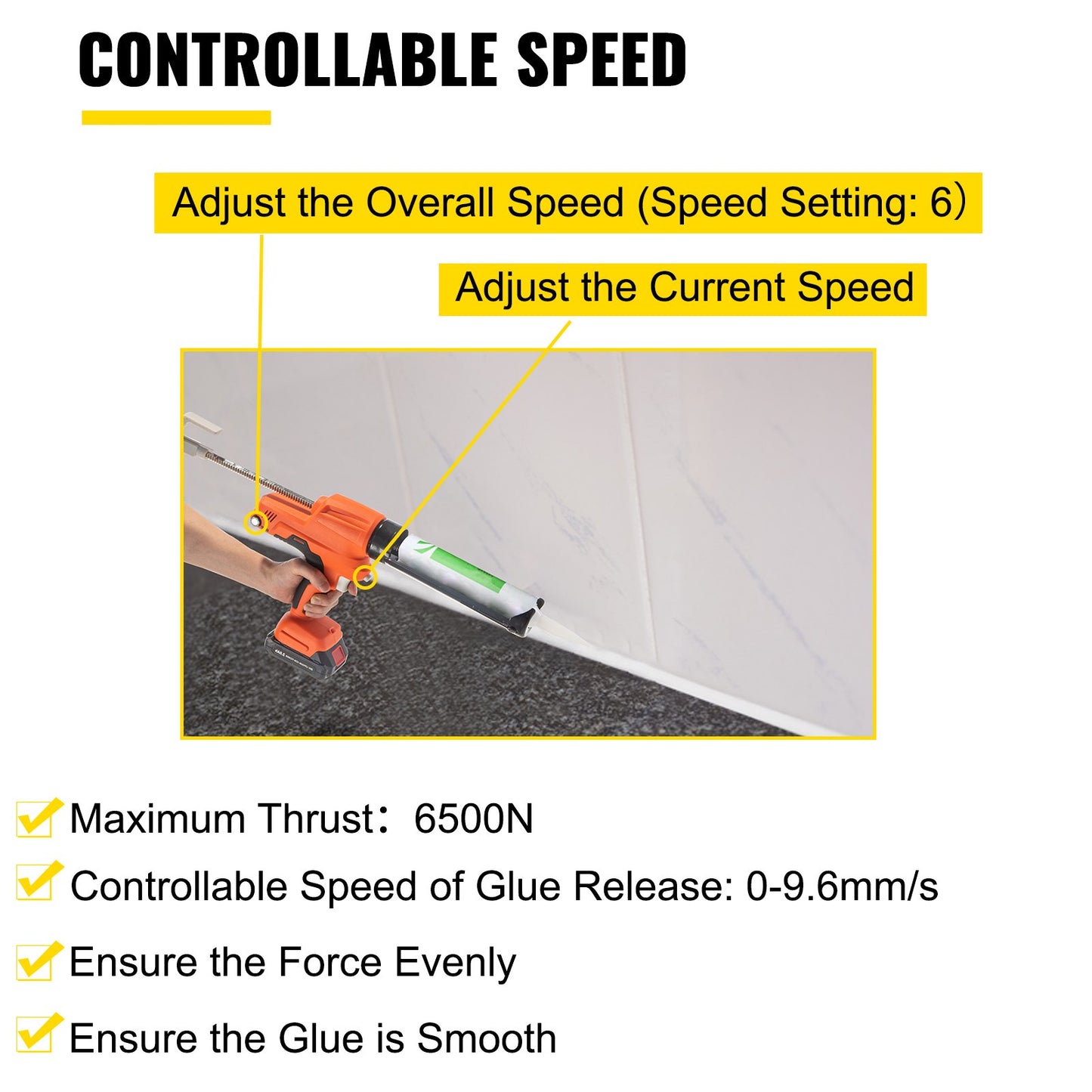 Sausage Caulking Silicone 283.5 g Iron Caulking 300ml