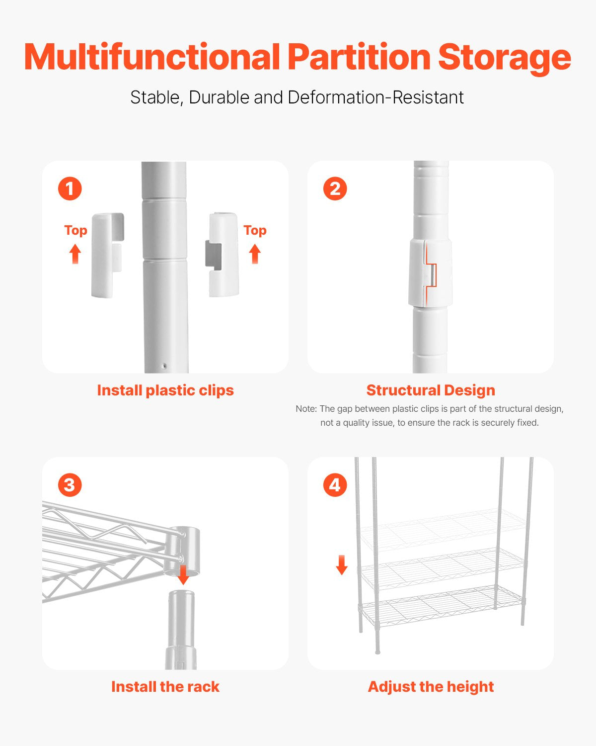 Over Washer and Dryer Storage Shelves, 6 Tiers Laundry Room Drying Rack with Hanger Rod and Hooks, Two Rows Adjustable Washer Shelves Space Saver, for Laundry Room Storage & Organization, White