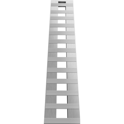 213.4 cm x 35.6 cm Aluminum Loading Ramps 2721.6 kg Car Trailer Truck Hook End 1 Pair