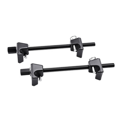 Strut Spring Compressor, 2 Pack, Heavy Duty Coil Spring Compressor Tool with 10.4 Inches(256 mm) Range, Compatible with 0.86 inches(22 mm) Hex Sockets, Fit for Car Truck Motorcycle, Black
