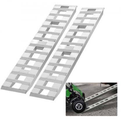 182.9x38.1 cm Aluminum Ramps 2721.6 kg Capacity Loading Ramps 2PCS