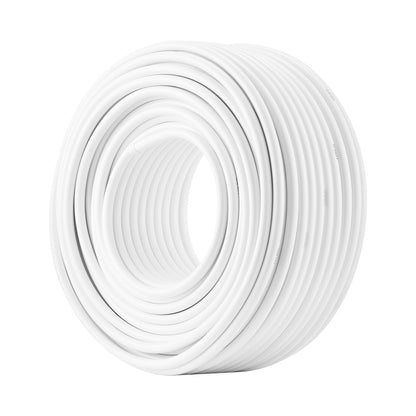 PEX-AL-PEX Tube, 100 m, 16 mm Diameter Aluminum-Plastic Composite Pipe Oxygen Barrier Radiant Floor PEX Pipe, 2 mm Thickness Radiant Heat Floor Plumbing Inner Aluminum Layer PEX Tubing Pipe