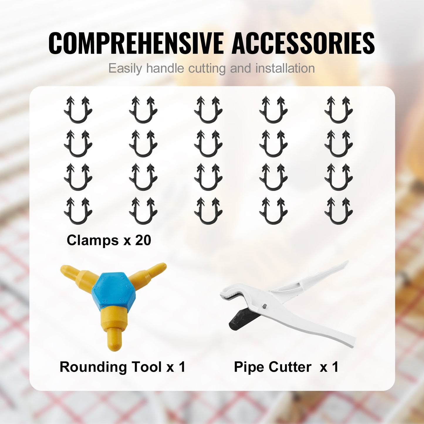 PEX-AL-PEX Tube, 200 m, 16 mm Diameter Aluminum-Plastic Composite Pipe Oxygen Barrier Radiant Floor PEX Pipe, 2 mm Thickness Radiant Heat Floor Plumbing Inner Aluminum Layer PEX Tubing Pipe