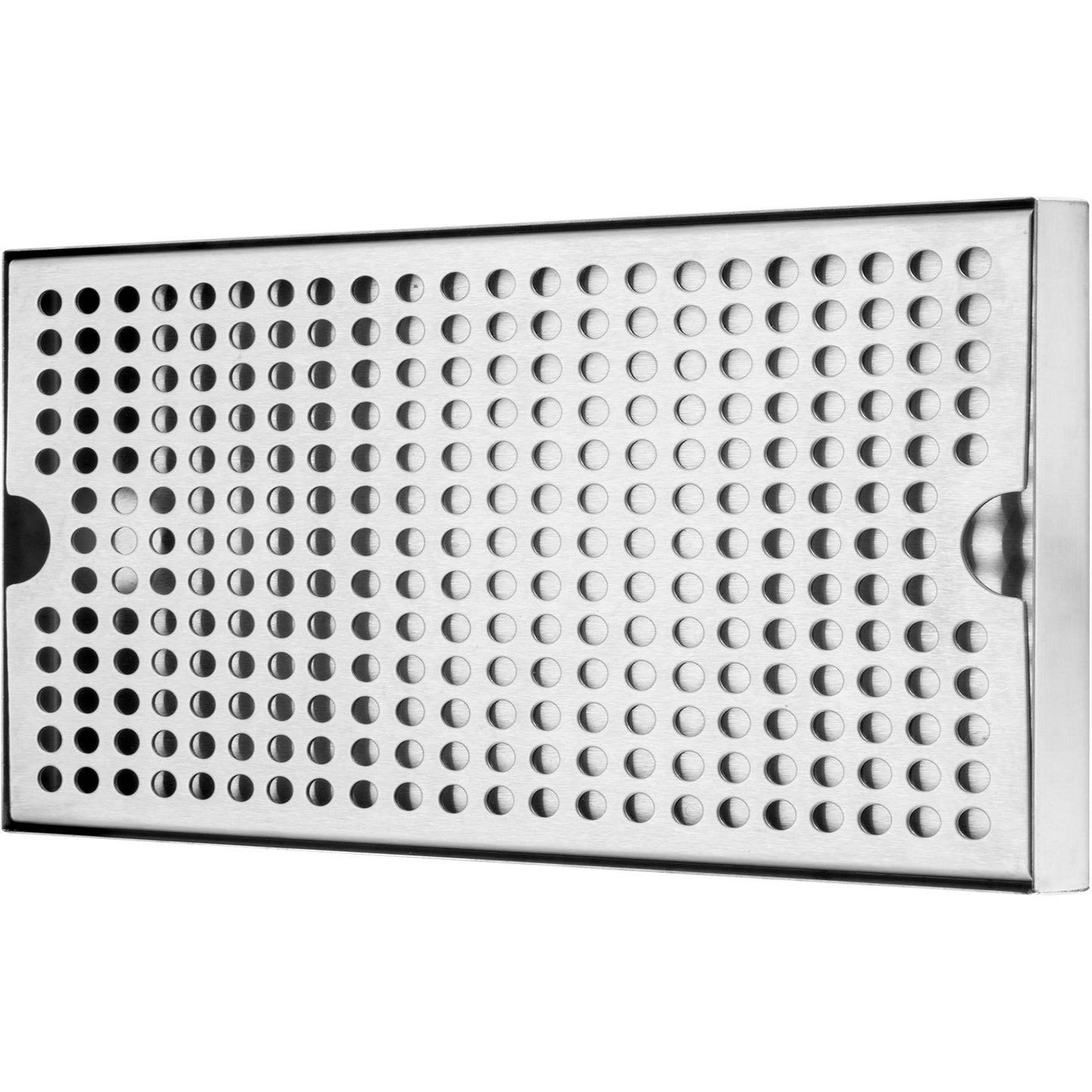 Beer Drip Tray, 304 Stainless Steel Kegerator Drip Trays with 4 Non-Slip Rubber Pads and Detachable Cover, Heat / Cold Resistant Beer Tower Drip Pan for Bar Restaurant Coffee Shop Home