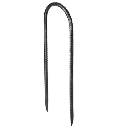 12-tums 8-pack armeringspinnar 304,8x82,04 mm kraftiga U-formade galvaniserade markankare