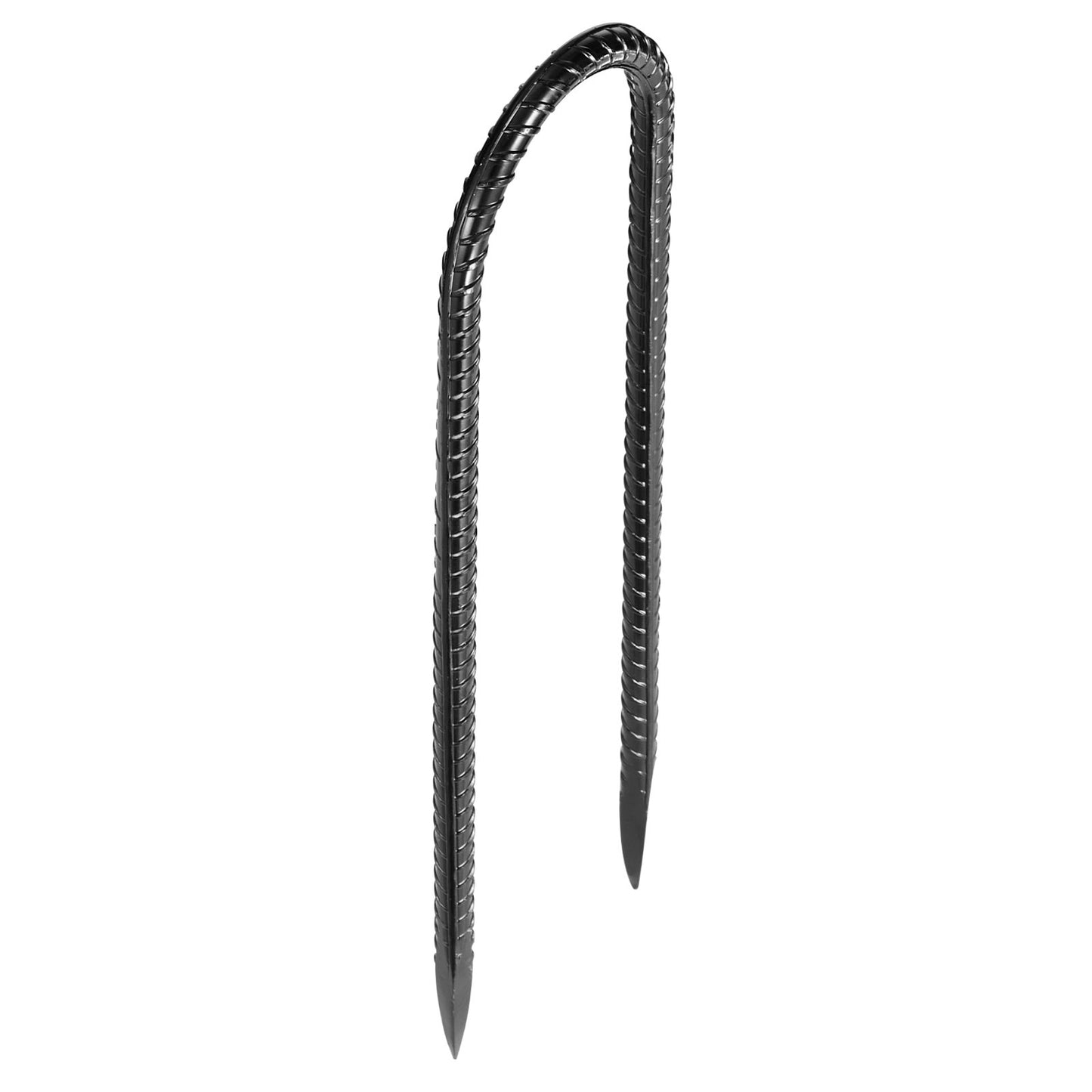 254x55,88 mm / 10 tum 12-pack armeringsstöttor kraftiga U-formade galvaniserade markankare