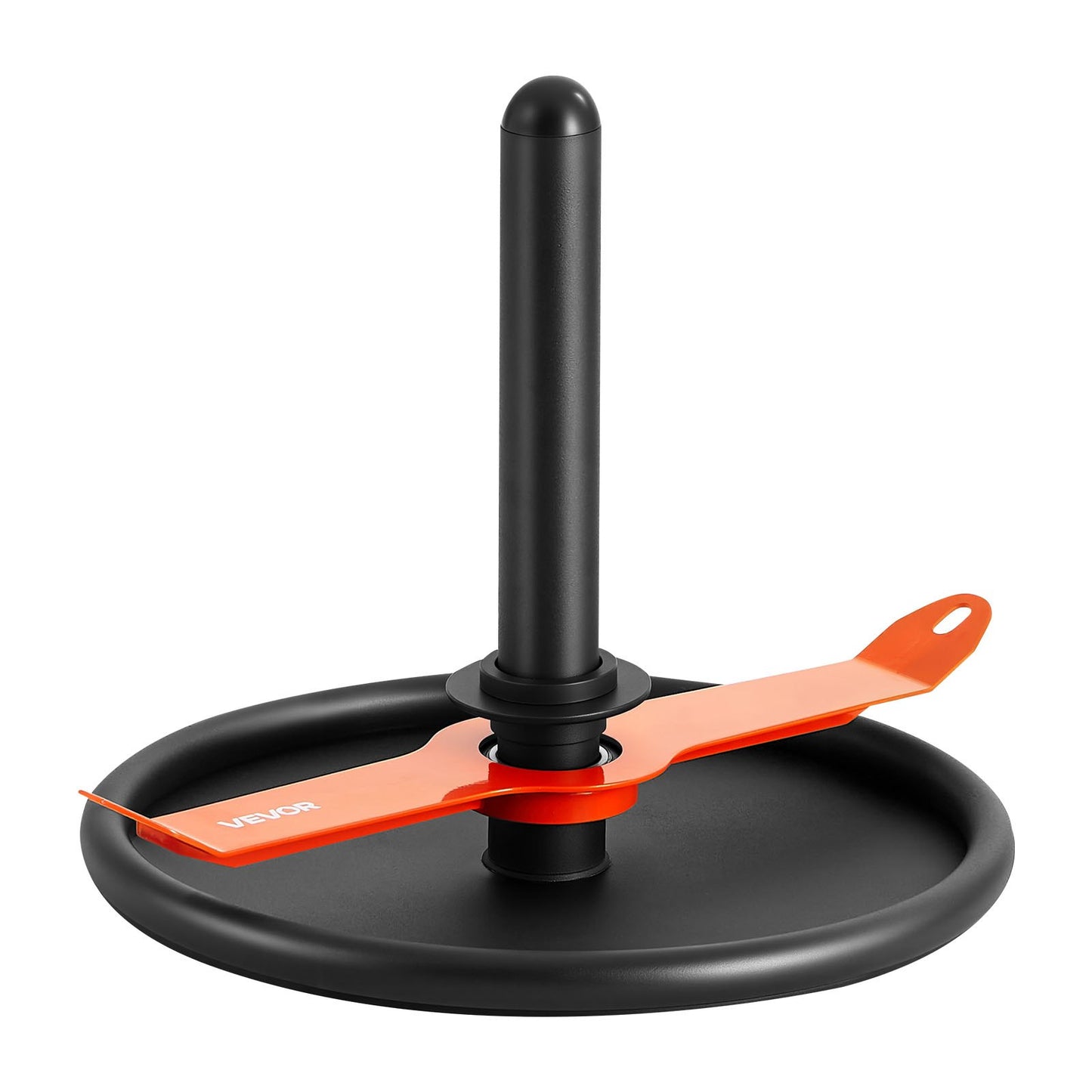 Weight Sled, Steel Power Sled, Fitness Strength Training Sleds for Athletic Exercise Speed Improvement, Workout Fitness Equipment with Harness, Compatible with 51 mm Weight Plate, Orange & Black