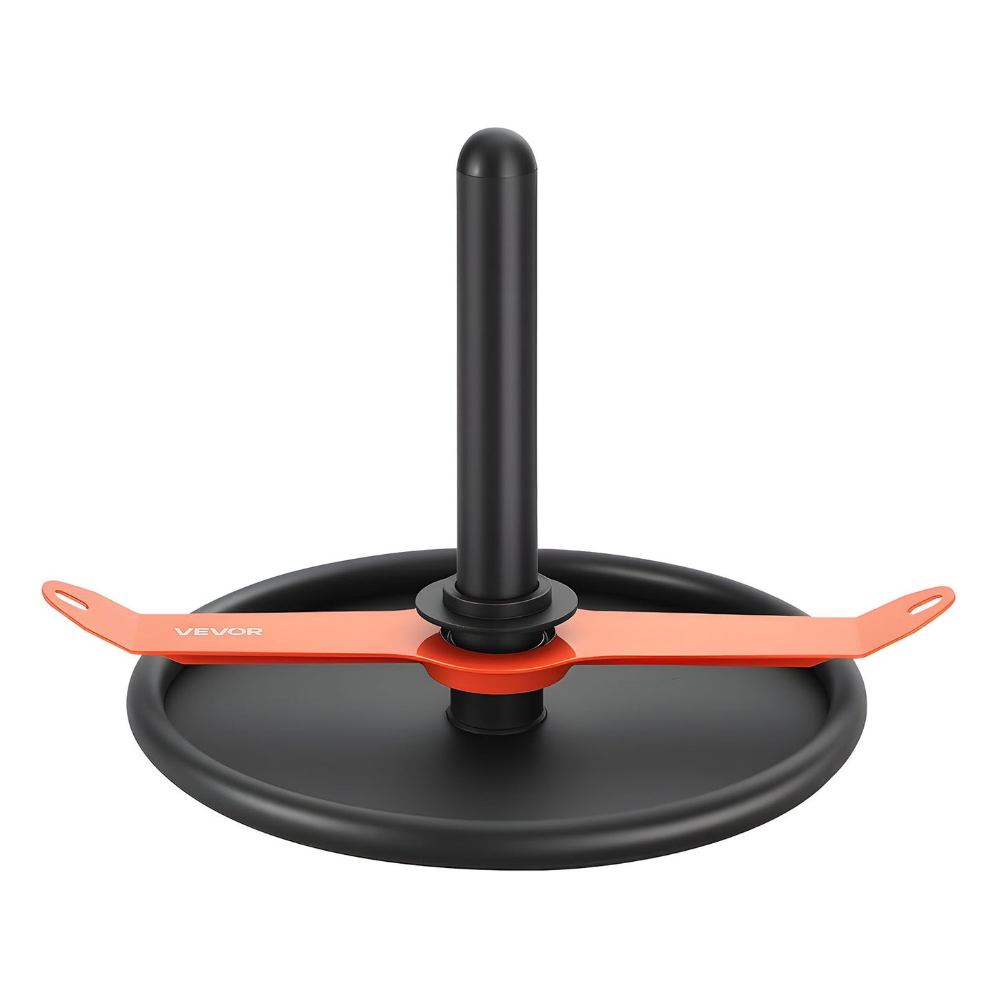 Weight Sled, Steel Power Sled, Fitness Strength Training Sleds for Athletic Exercise Speed Improvement, Workout Fitness Equipment with Harness, Compatible with 51 mm Weight Plate, Orange & Black