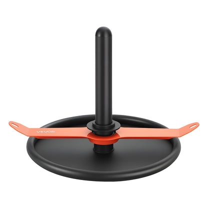 Weight Sled, Steel Power Sled, Fitness Strength Training Sleds for Athletic Exercise Speed Improvement, Workout Fitness Equipment with Harness, Compatible with 51 mm Weight Plate, Orange & Black