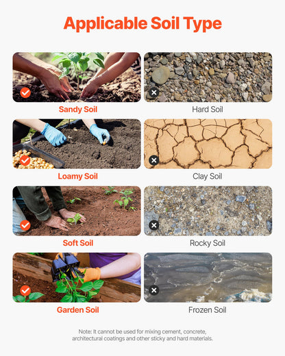 Auger Drill Bit for Planting, 80 x 300 mm Spiral Drill Bit, for 3/8" Hex Drive Drills, Heavy Duty Bulb Planter Tool, Hole Drilling Attachments for Garden Post Hole Digger Fence Digging