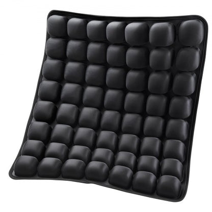Inflatable Seat Cushion, 3D Air Cell Seat Cushion for Pressure Relief, Lycra & TPU Wheelchair Seat Pad with Manual Pump, Lightweight and Portable for Travel, Office, Car, Airplane