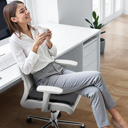 Seat Cushion, Cooling Gel Seat Cushion for Pressure Relief, Soft & Breathable Wheelchair Seat Pad with Removable Cover, Lightweight and Portable for Office, Travel, Car, Airplane