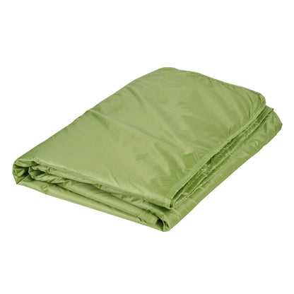 Camping Blanket 2x1,5m (79" x 59") Wearable Warm Stadium Blanket Outdoor Light Green