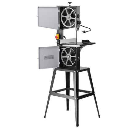 Band Saw with Stand Benchtop Bandsaw 24.5 cm 370W Two-Speed Adjustable