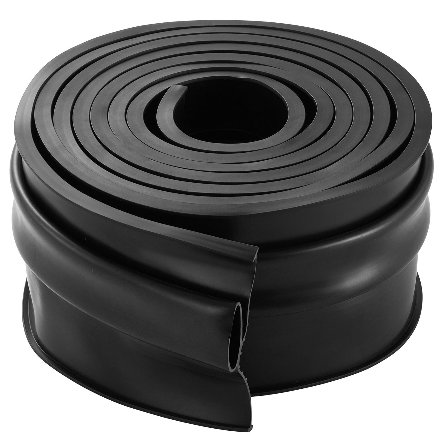 Garage Door Threshold and Bottom Seals Kit, 10 FT U Shape+O Ring Universal Garage Door Bottom Seal Weatherstrip PVC, Combine with Weatherproof Garage Threshold Seal Strip with Adhesive, Black