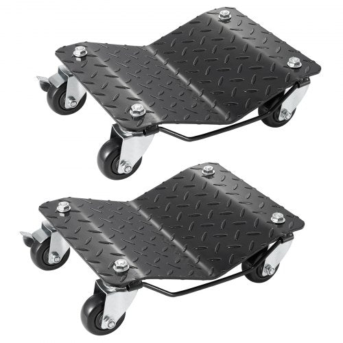Car Dolly Wheel Tire Dolly 2 PCS Heavy Duty Skate Auto Repair Dolly 1360.8 kg