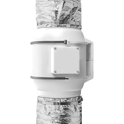 Dryer Vent Hose, 127MM Insulated Flexible Duct 7.62M Long with 2 Duct Clamps, Heavy-Duty Three Layer Protection for HVAC Heating Cooling Ventilation and Exhaust, R-4.2 Flame Resistance Value