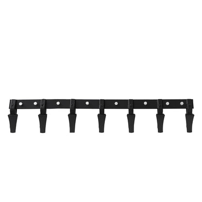 Bucket Tooth Bar, 60'', Heavy Duty Tractor Bucket 7 Teeth Bar for Loader Tractor Skidsteer, 4560 lbs Load-Bearing Capacity Bolt On Design, for Efficient Soil Excavation and Bucket Protection