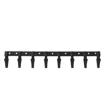 Bucket Tooth Bar, 66'', Heavy Duty Tractor Bucket 8 Teeth Bar for Loader Tractor Skidsteer, 4560 lbs Load-Bearing Capacity Bolt On Design, for Efficient Soil Excavation and Bucket Protection