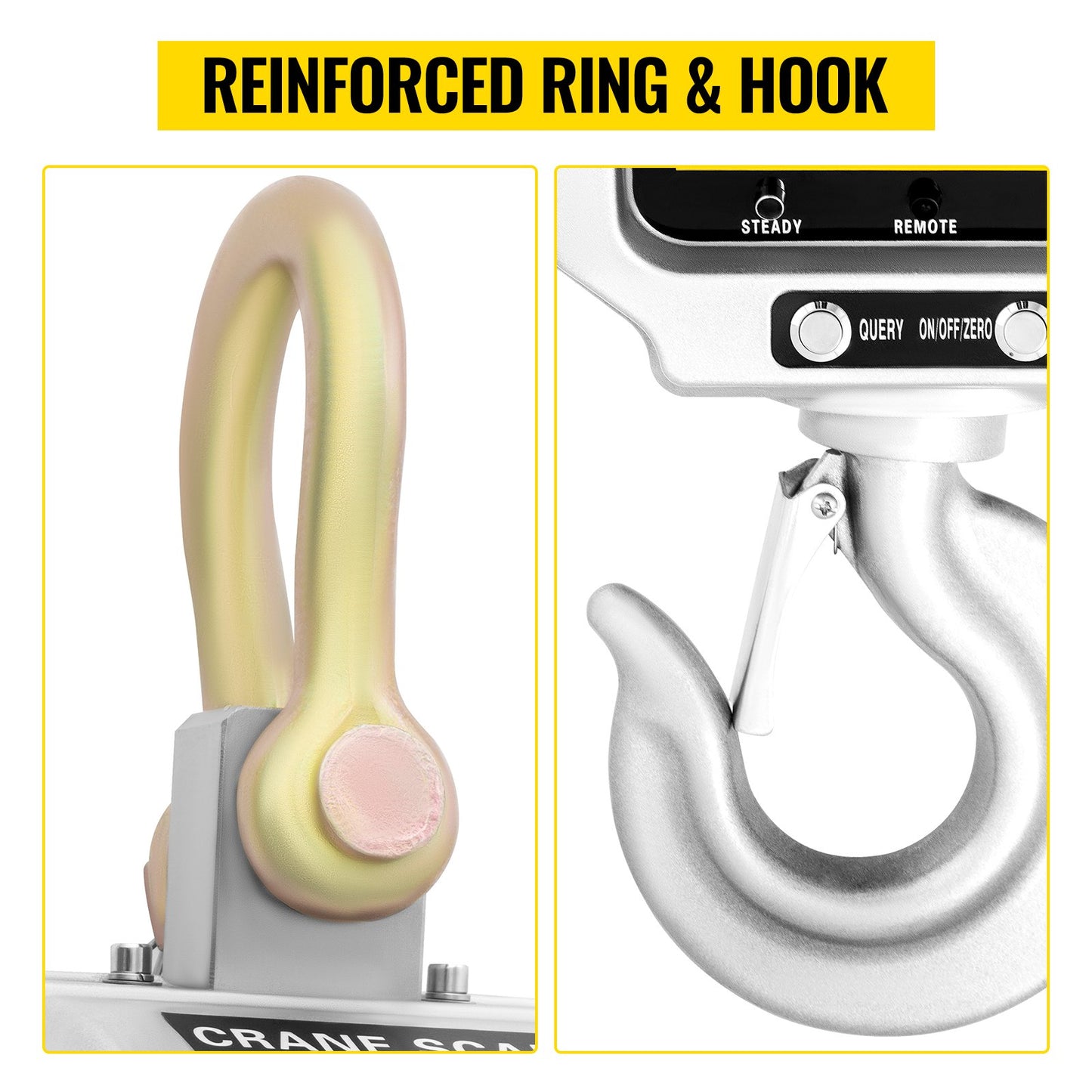 5000kg 11000lbs Digital Crane Scale Heavy Duty Crane Scale Industrial Digital Hanging Scale Weight LED