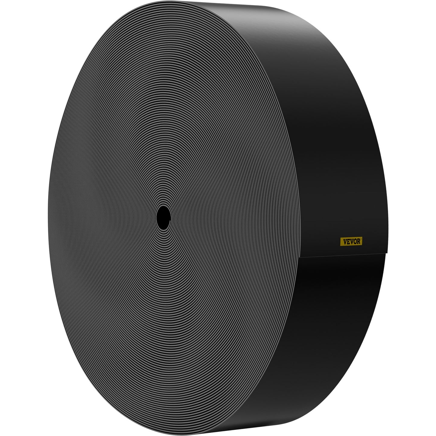 Kantlist, 25 cm djup, 91 m total längd, återvunnen HDPE-spiralformad terrassbräda, flexibel böjbar kantlist för landskapsarkitektur, gräsmatta, trädgård, uteplats, mot invaderande ogräs, svart