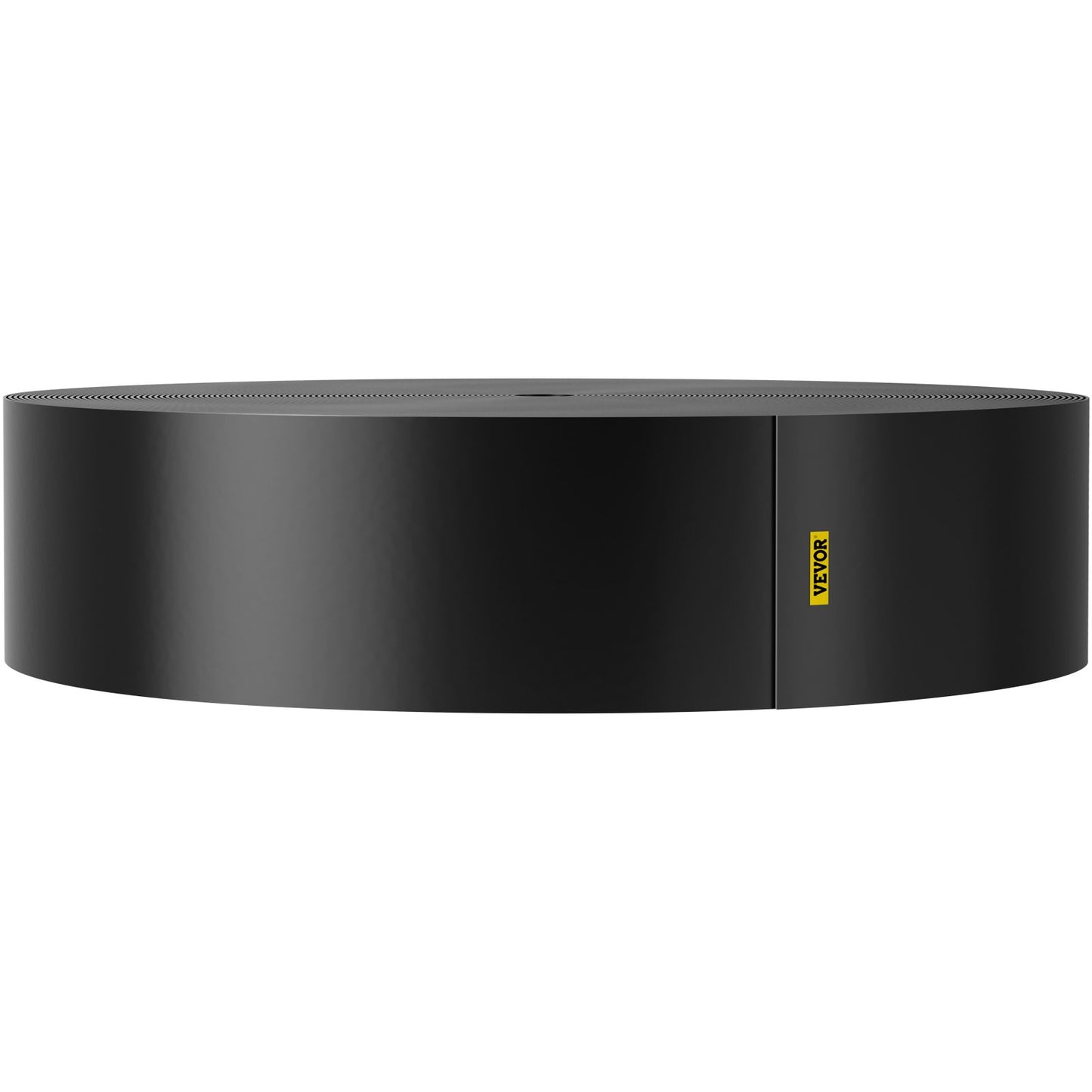 Kantlist, 25 cm djup, 91 m total längd, återvunnen HDPE-spiralformad terrassbräda, flexibel böjbar kantlist för landskapsarkitektur, gräsmatta, trädgård, uteplats, mot invaderande ogräs, svart