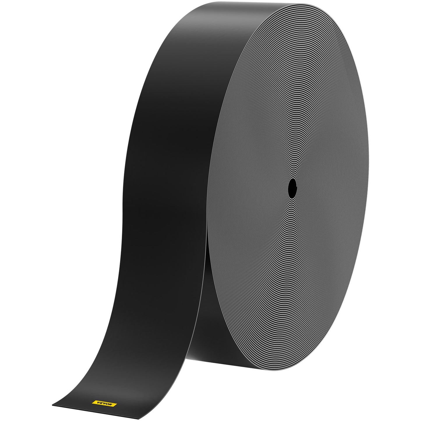 Kantlist, 25 cm djup, 91 m total längd, återvunnen HDPE-spiralformad terrassbräda, flexibel böjbar kantlist för landskapsarkitektur, gräsmatta, trädgård, uteplats, mot invaderande ogräs, svart