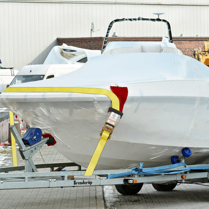 Ratchet Tie Down Straps (10PK), 10000 lb Break Strength, Endless Ratchet with 10 Premium 2" x 30' Tie Downs Heavy Duty, Track Spring Fittings for Moving Securing Cargo, Appliances, Motorcycle